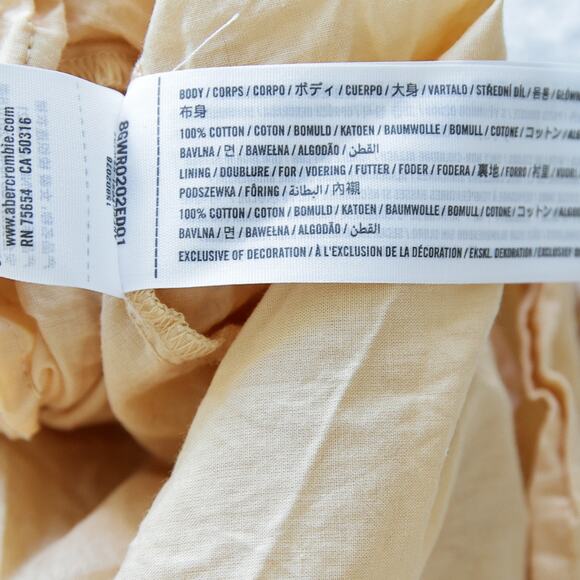 Abercrombie and fitch Cotton Floral Maxi Sun Dress size M - Picture 3 of 5